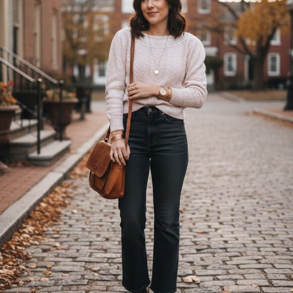 Cardigan Bay Vintage Hand Knit Openwork Cardigan Sweater Cream S/M - Picture 2 of 6